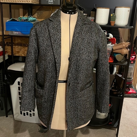 Blue and grey gap blazer. - Picture 1 of 4